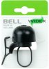 Widek Glocke Paperclip mini Bell bis 25.4mm schwarz auf Karte 