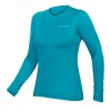 Endura Damen BaaBaa Blend Baselayer (langarm): Pazifik Blau - XS