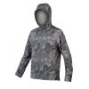 Endura Hummvee WP Shell Jacke: Camouflage-Grau - M