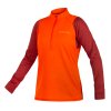 Endura Damen Singletrack Fleece: Paprika - S