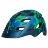 Bell Sidetrack Child Helmet one size matte blue camosaurus Unisex